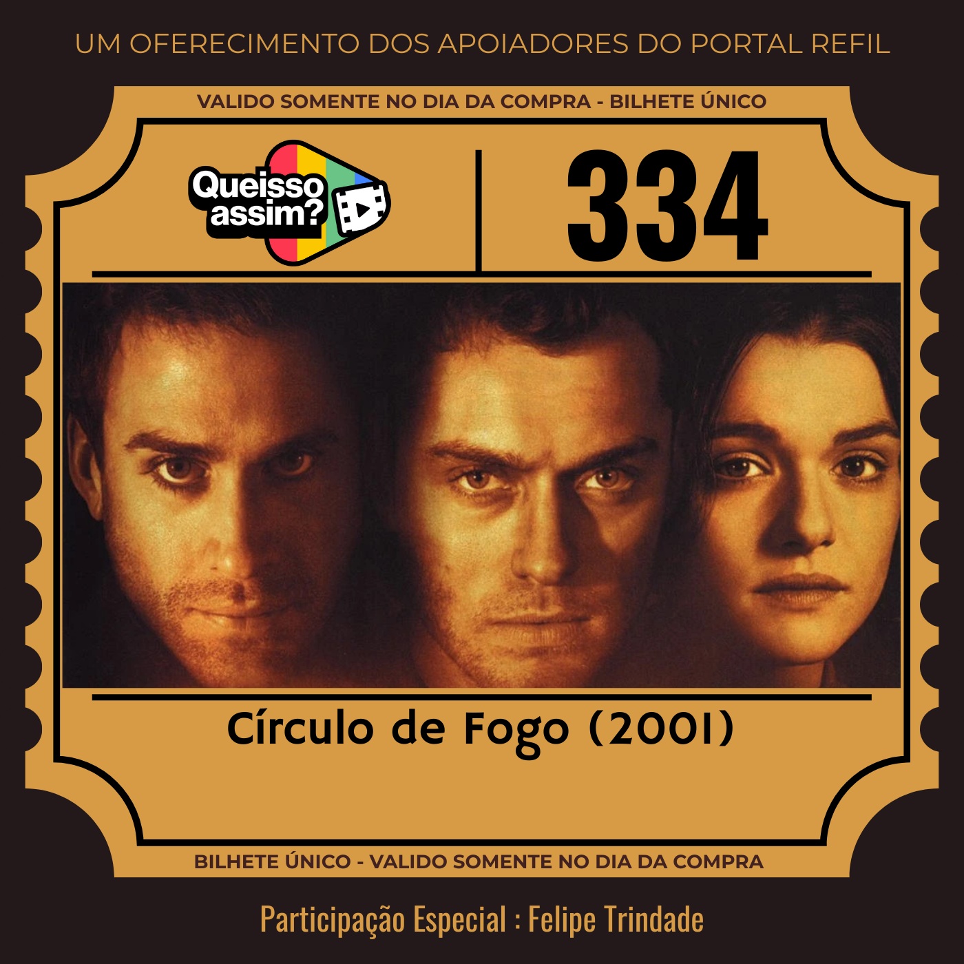 Círculo de Fogo Enemy at the Gates podcast – pôster do filme de 2001