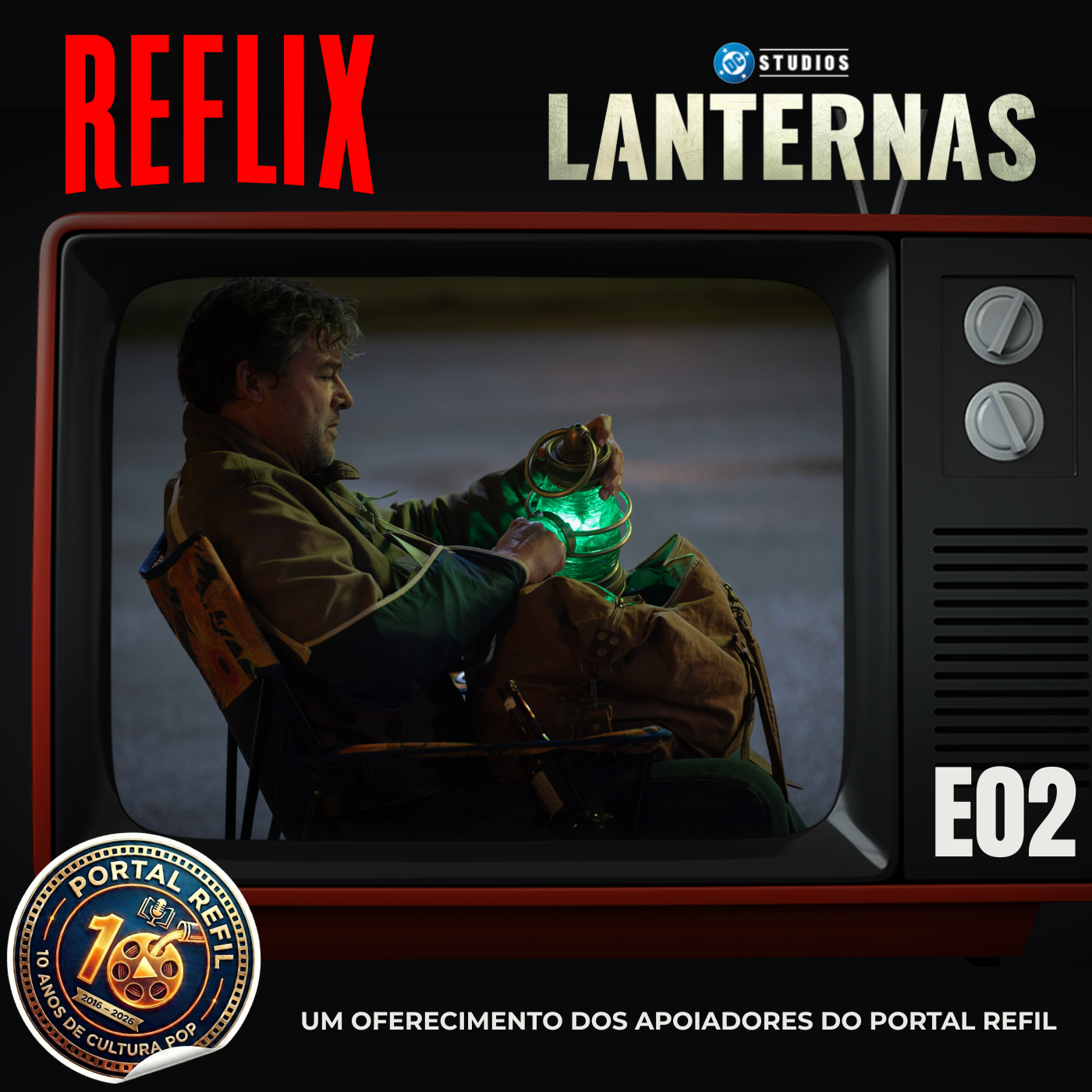 Reflix 183 analisa o episódio 2 de Lanternas, com Hal Jordan, John Stewart e a chegada de Sinestro