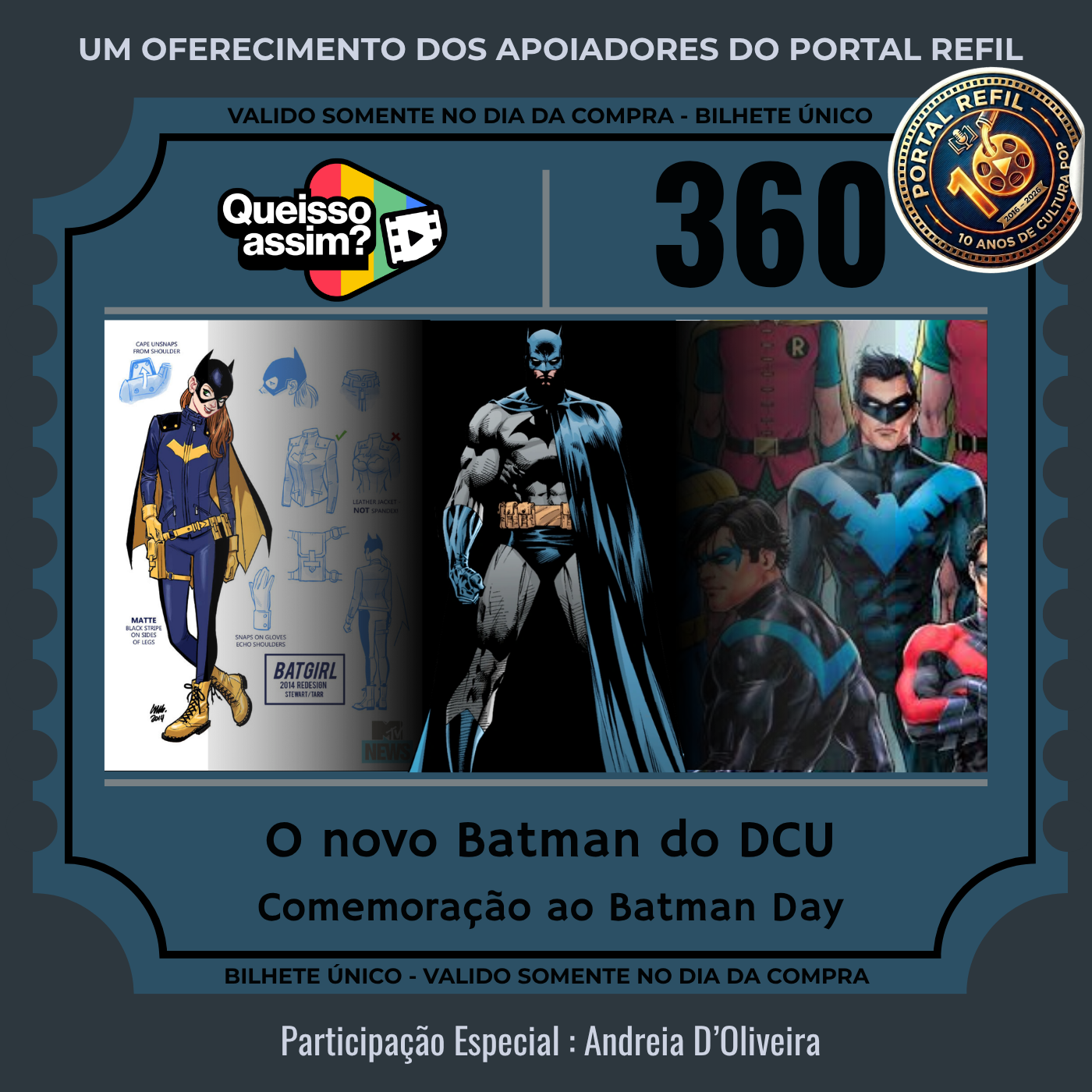 QueIssoAssim 360 debate como deveria ser o novo Batman do DCU de James Gunn