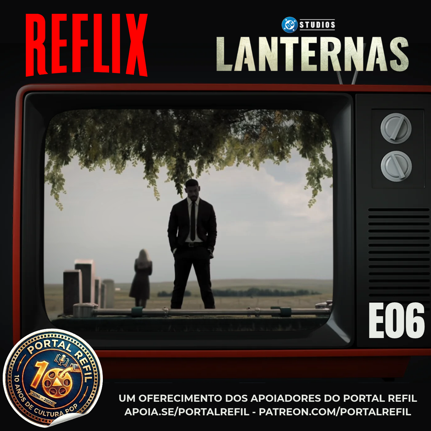 Reflix 187 analisa o episódio 6 de Lanternas e o mistério sobre quem matou Hal Jordan